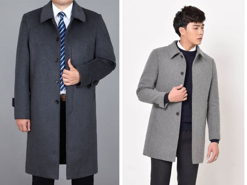 alt="Áo khoác nam cho người 50 tuổi có phần bụng to"