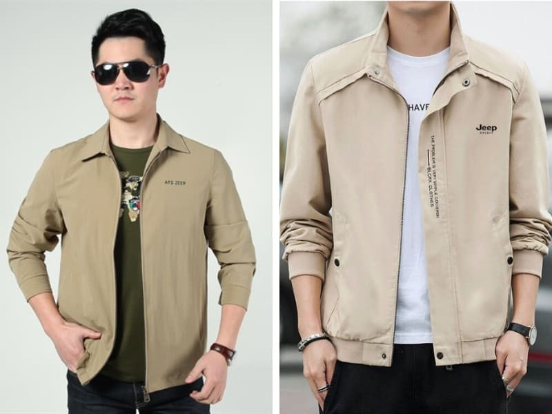 alt="Áo khoác nam kaki cho nam 50 tuổi"