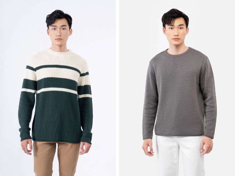 Áo len nam Routine - Đơn giản và tinh tế