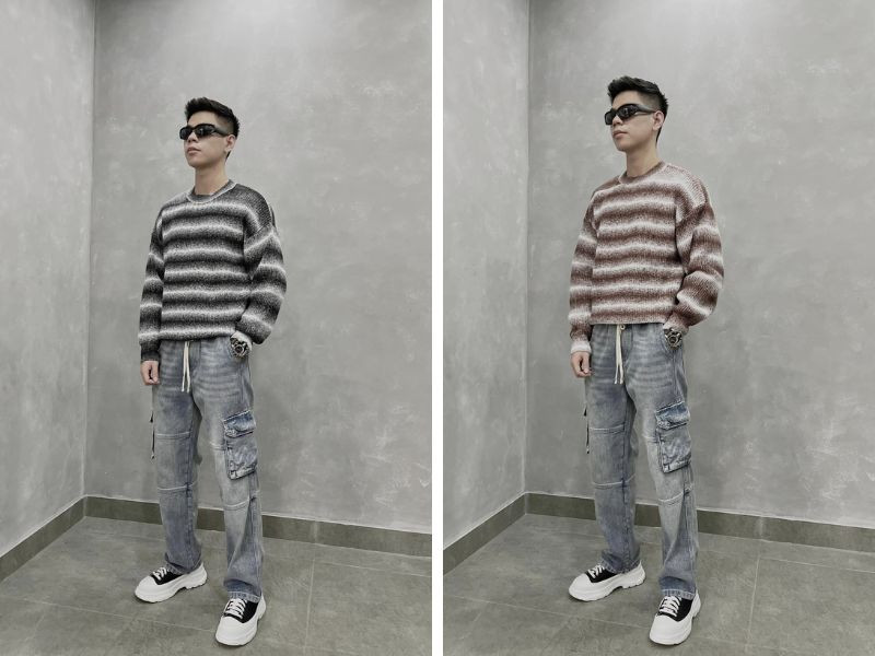 Áo len nam Salem Store - Cá tính và năng động