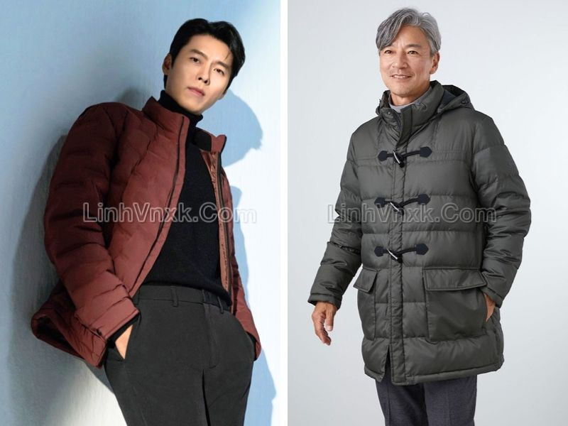 Áo lông vũ nam tại shop Linhvnxk