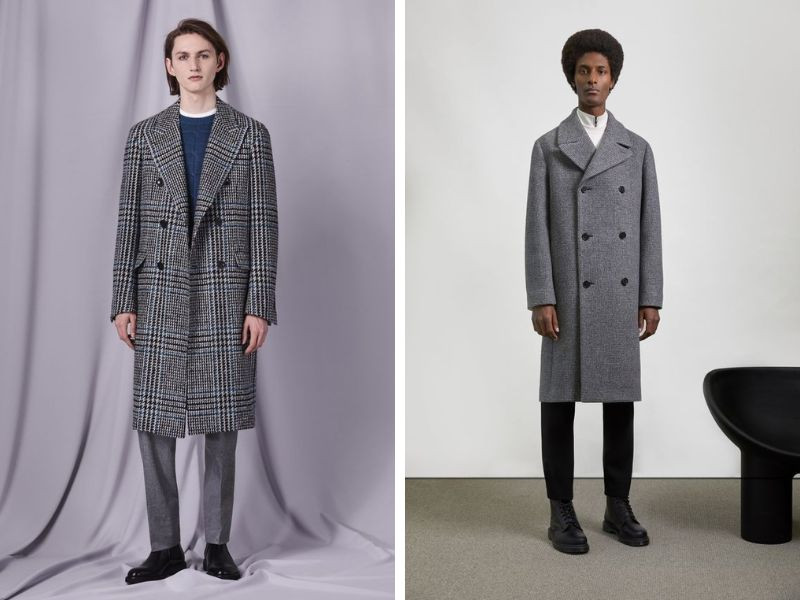 Áo măng tô nam dáng dài quá gối Ralph Lauren