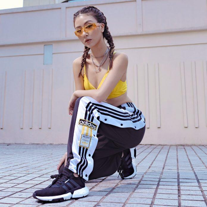 Áo hai dây phối quần jogger