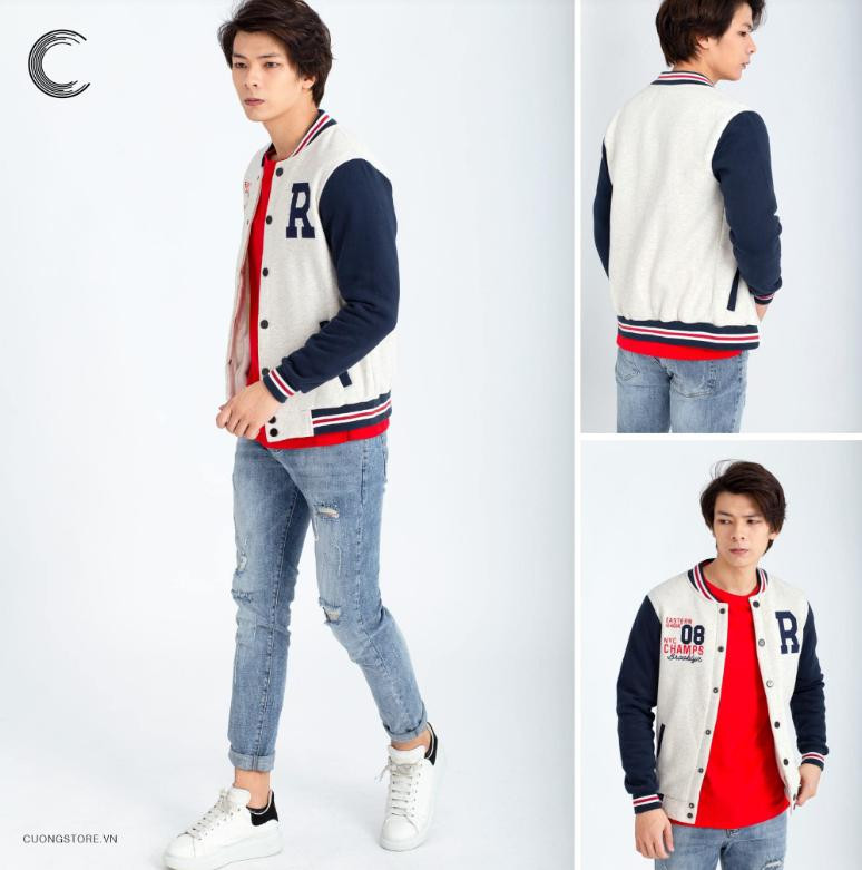 Áo khoác bomber là sự lựa chọn hoàn hảo cho phong cách trẻ trung.