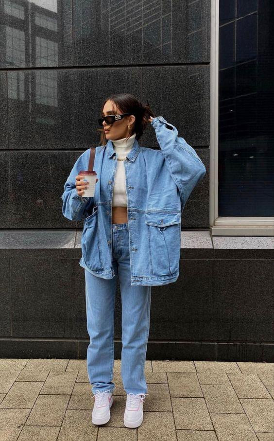 Áo khoác Jeans