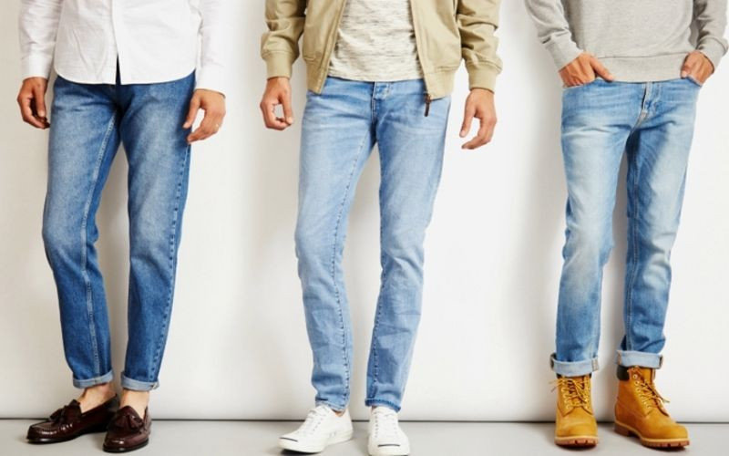 Quần jean xắn gấu đa năng