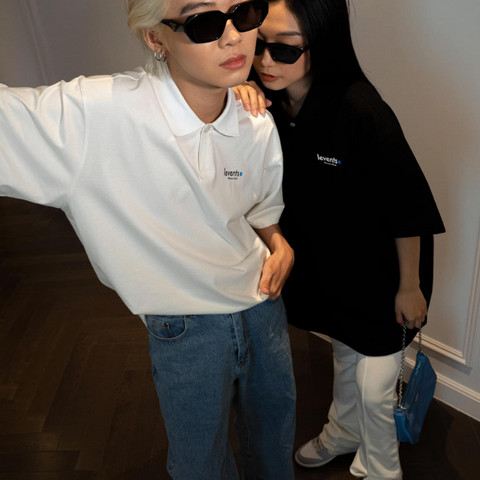Quần Jeans mix với áo Polo