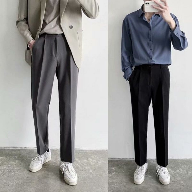9 Mẫu quần dài nam cơ bản giúp “hô biến” mọi phong cách