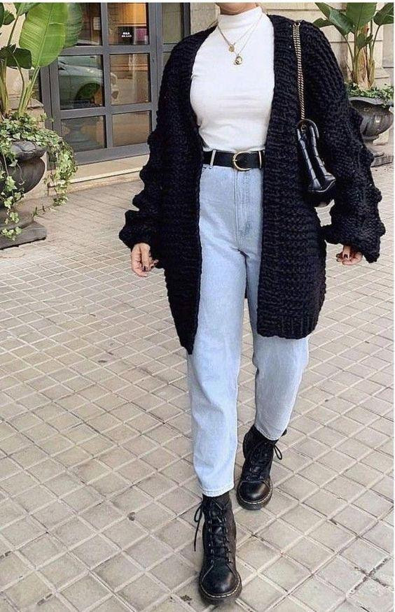 Style với áo khoác Cardigan