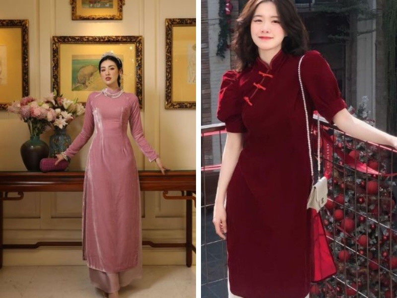 Áo dài truyền thống - Áo dài cách tân hiện đại