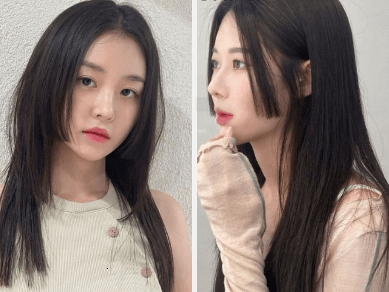 Kiểu tóc hime cho khuôn mặt có gò má cao