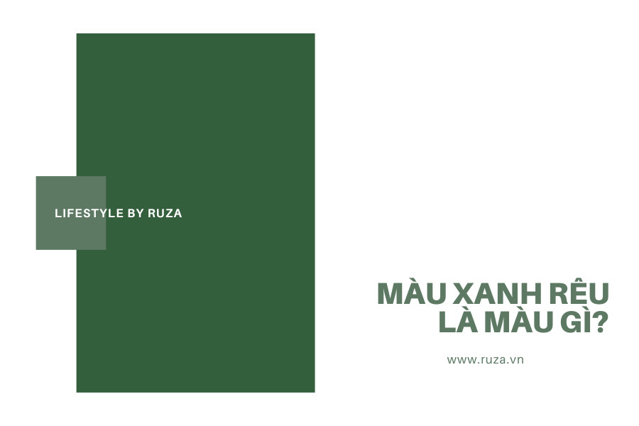 Màu Xanh Rêu: Bí Quyết Phối Đồ Đẳng Cấp Cho Mùa Xuân Hè 2025