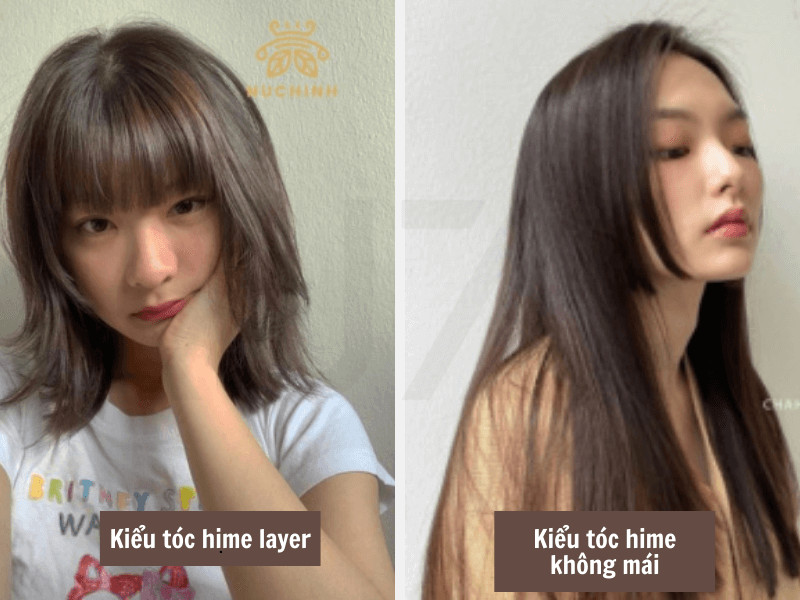 Tóc hime layer - Tóc hime không mái