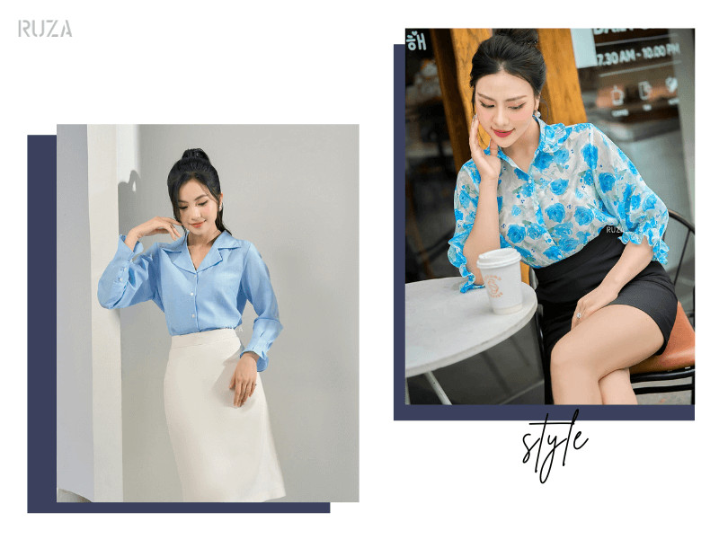 Ứng dụng màu xanh dương trong thời trang nam