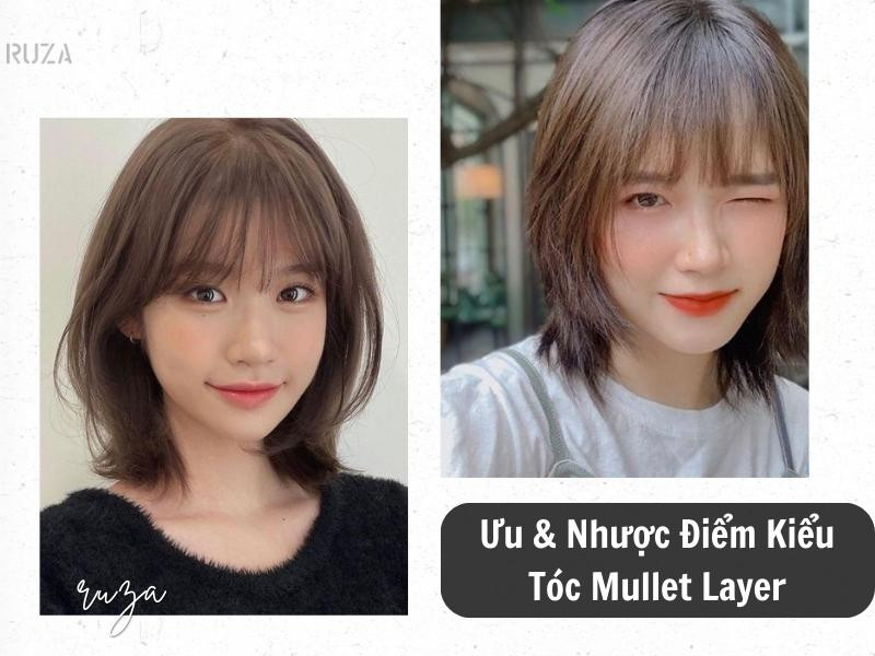 Ưu và nhược điểm kiểu tóc mullet layer