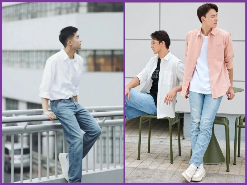 15 mẹo phối đồ với áo sơ mi nam đẹp như soái ca ngôn tình