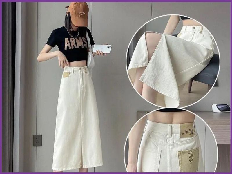 Bí kíp phối đồ với chân váy trắng dài đẹp cho bốn mùa thướt tha