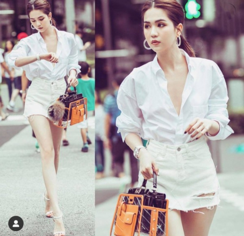 Mách nàng cách xắn tay áo sơ mi nữ thanh lịch và sành điệu
